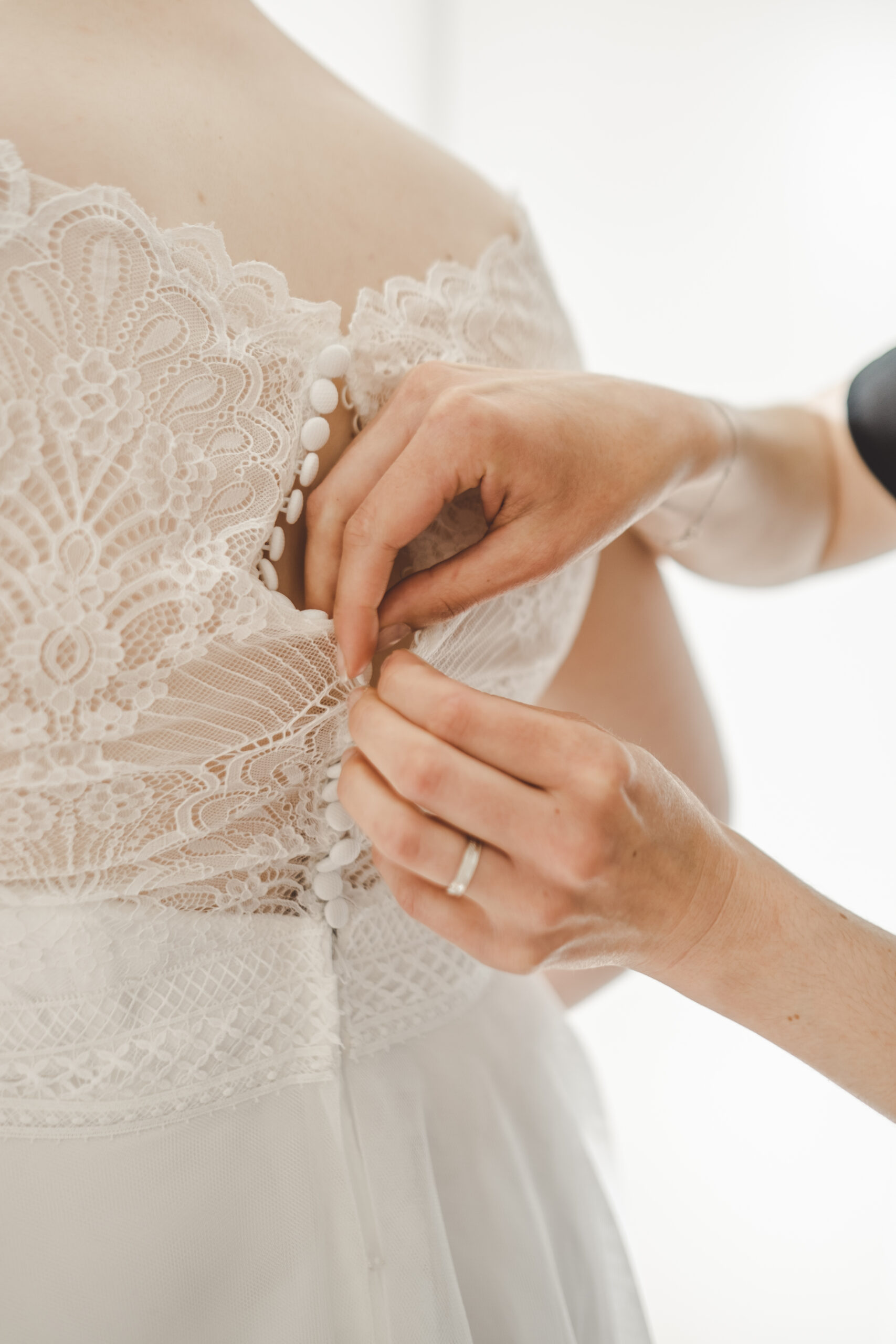 préparatifs mariage robe de mariée