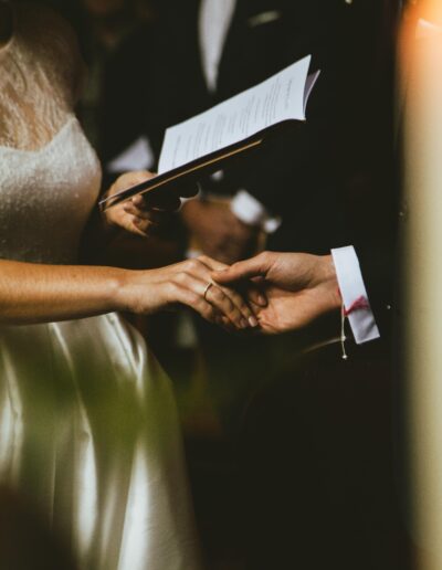 mariage église voeux