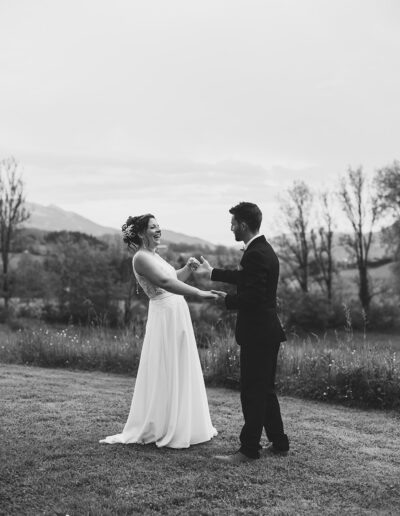 Photos de couple photographe de mariage dans le Vercors